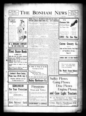 The Bonham News (Bonham, Tex.), Vol. 51, No. 19, Ed. 1 Tuesday, June 27, 1916