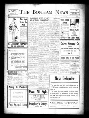 The Bonham News (Bonham, Tex.), Vol. 51, No. 57, Ed. 1 Tuesday, November 7, 1916