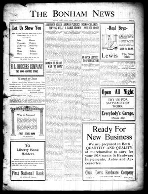 The Bonham News (Bonham, Tex.), Vol. 52, No. 74, Ed. 1 Friday, January 4, 1918
