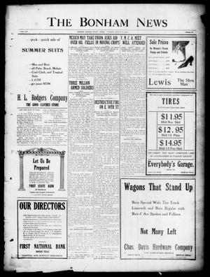 Primary view of object titled 'The Bonham News (Bonham, Tex.), Vol. 53, No. 35, Ed. 1 Tuesday, August 20, 1918'.