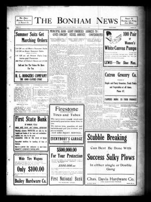 The Bonham News (Bonham, Tex.), Vol. 51, No. 23, Ed. 1 Tuesday, July 11, 1916