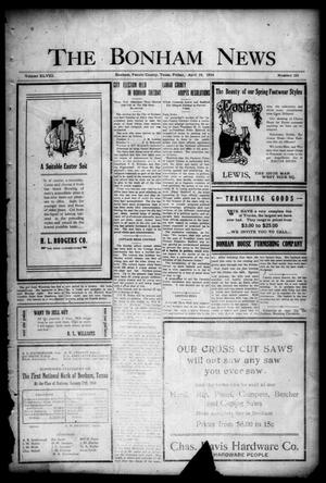 The Bonham News (Bonham, Tex.), Vol. 48, No. 101, Ed. 1 Friday, April 10, 1914