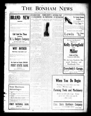 The Bonham News (Bonham, Tex.), Vol. 53, No. 89, Ed. 1 Tuesday, February 25, 1919