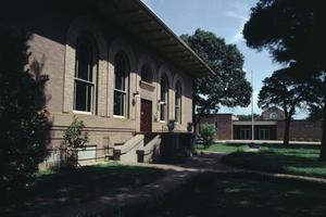[Palestine Carnegie Library Building, (front w/ City Hall)]