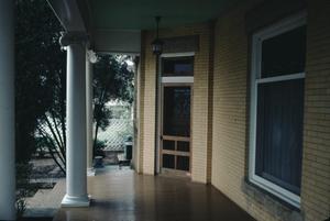 [J.A. Walker House, (porch)]