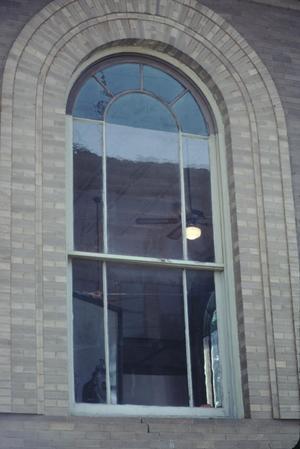 [Palestine Carnegie Library Building, (window on south wall)]