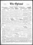 Thumbnail image of item number 1 in: 'The Optimist (Abilene, Tex.), Vol. 27, No. 5, Ed. 1, Thursday, October 12, 1939'.