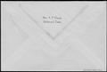 Letter: [Linen style envelope with "Mrs. A. P. George Richmond, Texas" printe…