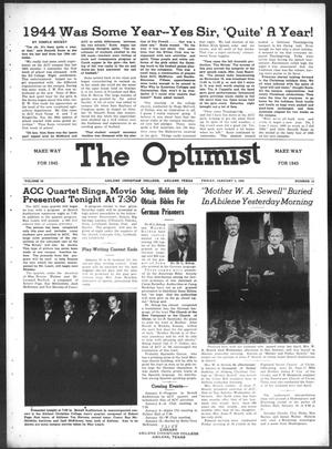 The Optimist (Abilene, Tex.), Vol. 32, No. 15, Ed. 1, Friday, January 5, 1945