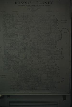 [Bosque County Original Land Grant Map - Entire County]