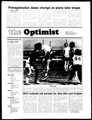 The Optimist (Abilene, Tex.), Vol. 66, No. 6, Ed. 1, Friday, October 13, 1978