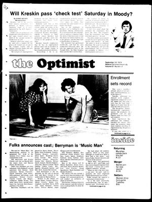 The Optimist (Abilene, Tex.), Vol. 67, No. 2, Ed. 1, Friday, September 14, 1979