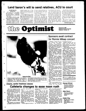 The Optimist (Abilene, Tex.), Vol. 67, No. 18, Ed. 1, Friday, February 8, 1980