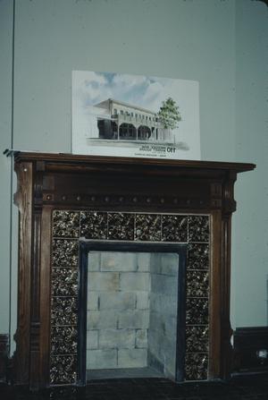 [2nd Thiele House, (fireplace)]