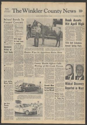 Primary view of object titled 'The Winkler County News (Kermit, Tex.), Vol. 31, No. 16, Ed. 1 Thursday, May 4, 1967'.