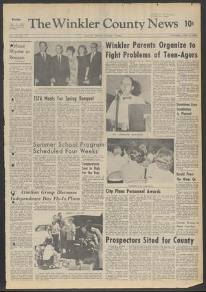 The Winkler County News (Kermit, Tex.), Vol. 31, No. 17, Ed. 1 Thursday, May 11, 1967