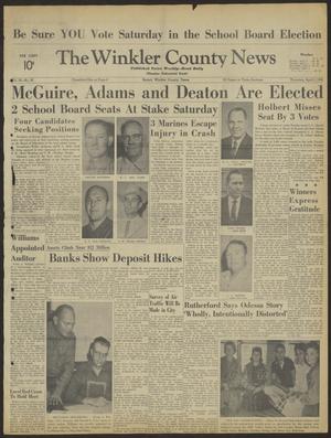 The Winkler County News (Kermit, Tex.), Vol. 26, No. 96, Ed. 1 Thursday, April 5, 1962
