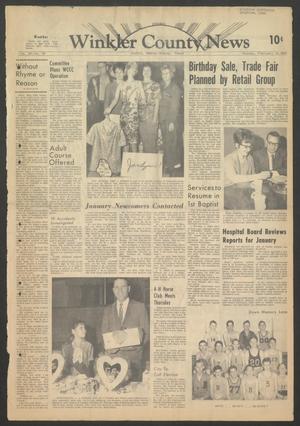 Winkler County News (Kermit, Tex.), Vol. 30, No. 38, Ed. 1 Sunday, February 12, 1967