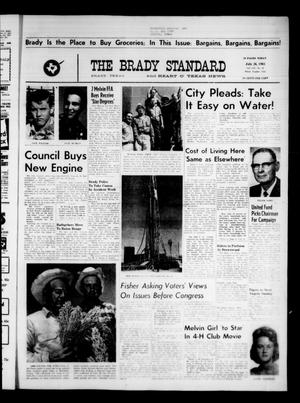 The Brady Standard and Heart O' Texas News (Brady, Tex.), Vol. 54, No. 41, Ed. 1 Friday, July 26, 1963