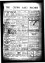 Thumbnail image of item number 1 in: 'The Cuero Daily Record (Cuero, Tex.), Vol. 31, No. 81, Ed. 1 Wednesday, October 6, 1909'.