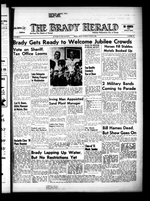 The Brady Herald (Brady, Tex.), Vol. 17, No. 37, Ed. 1 Tuesday, June 28, 1960