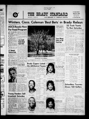 The Brady Standard and Heart O' Texas News (Brady, Tex.), Vol. 54, No. 22, Ed. 1 Friday, March 15, 1963