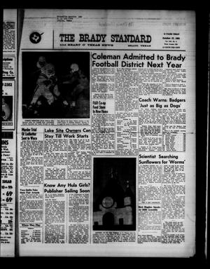 The Brady Standard and Heart O' Texas News (Brady, Tex.), Vol. 53, No. 2, Ed. 1 Friday, October 27, 1961