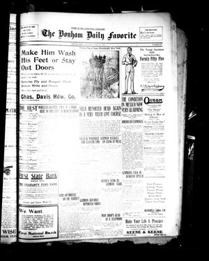 The Bonham Daily Favorite (Bonham, Tex.), Vol. 18, No. 216, Ed. 1 Wednesday, April 12, 1916