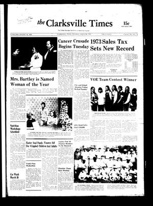 The Clarksville Times (Clarksville, Tex.), Vol. 102, No. 11, Ed. 1 Thursday, March 28, 1974
