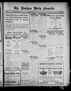 The Bonham Daily Favorite (Bonham, Tex.), Vol. 23, No. 67, Ed. 1 Thursday, October 21, 1920
