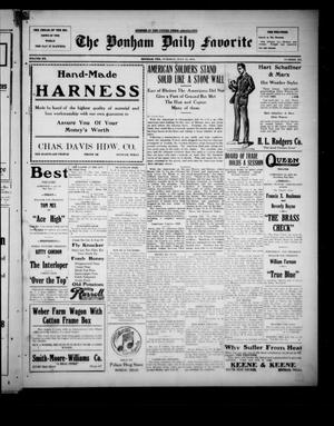 The Bonham Daily Favorite (Bonham, Tex.), Vol. 20, No. 298, Ed. 1 Tuesday, July 16, 1918