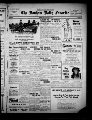 The Bonham Daily Favorite (Bonham, Tex.), Vol. 20, No. 239, Ed. 1 Tuesday, May 7, 1918