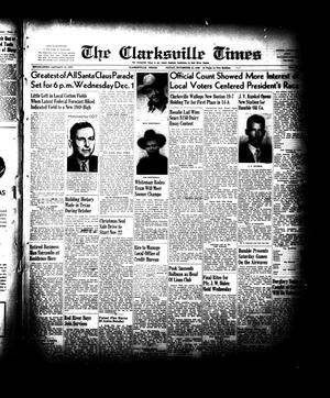 Primary view of object titled 'The Clarksville Times (Clarksville, Tex.), Vol. 76, No. [43], Ed. 1 Friday, November 12, 1948'.