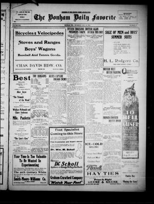 The Bonham Daily Favorite (Bonham, Tex.), Vol. 21, No. 18, Ed. 1 Thursday, August 22, 1918