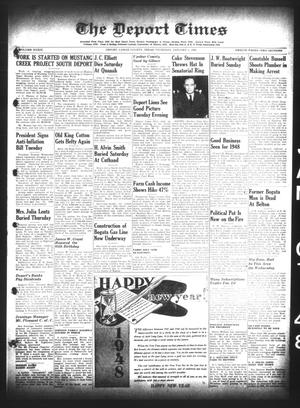 The Deport Times (Deport, Tex.), Vol. 39, No. [48], Ed. 1 Thursday, January 1, 1948