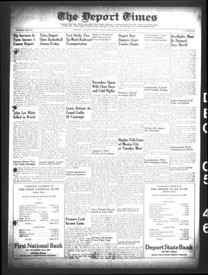 The Deport Times (Deport, Tex.), Vol. 38, No. 44, Ed. 1 Thursday, December 5, 1946