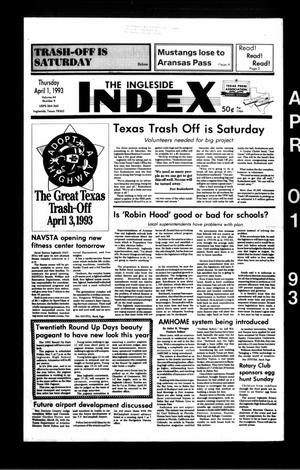 The Ingleside Index (Ingleside, Tex.), Vol. 44, No. 9, Ed. 1 Thursday, April 1, 1993