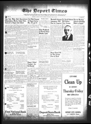 The Deport Times (Deport, Tex.), Vol. 40, No. 15, Ed. 1 Thursday, May 13, 1948
