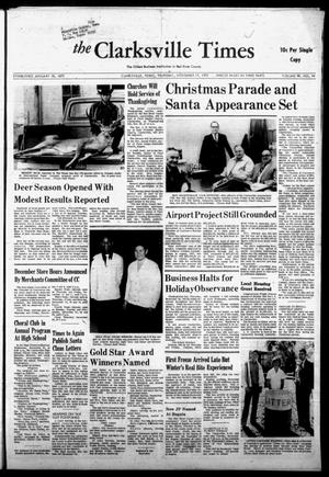The Clarksville Times (Clarksville, Tex.), Vol. 98, No. 44, Ed. 1 Thursday, November 19, 1970