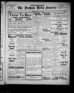 The Bonham Daily Favorite (Bonham, Tex.), Vol. 21, No. 9, Ed. 1 Monday, August 12, 1918