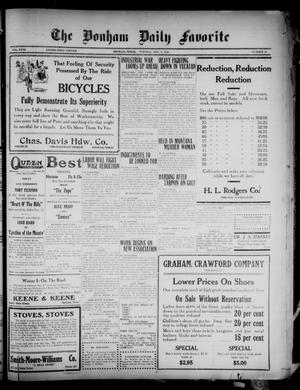The Bonham Daily Favorite (Bonham, Tex.), Vol. 23, No. 83, Ed. 1 Tuesday, November 9, 1920