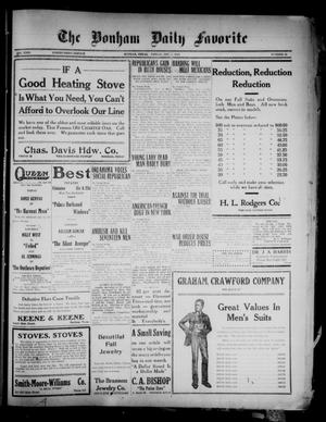 The Bonham Daily Favorite (Bonham, Tex.), Vol. 23, No. 80, Ed. 1 Friday, November 5, 1920