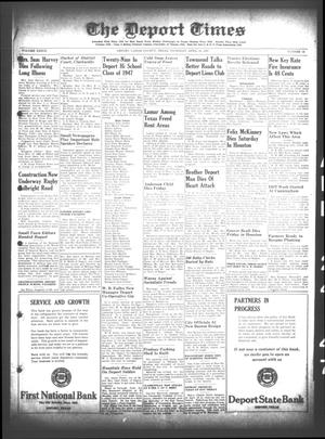 The Deport Times (Deport, Tex.), Vol. 39, No. 12, Ed. 1 Thursday, April 24, 1947