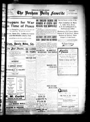 The Bonham Daily Favorite (Bonham, Tex.), Vol. 18, No. 67, Ed. 1 Wednesday, October 20, 1915