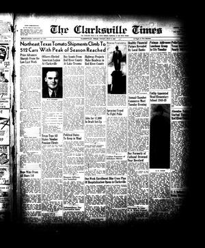 Primary view of object titled 'The Clarksville Times (Clarksville, Tex.), Vol. 76, No. [25], Ed. 1 Friday, July 9, 1948'.
