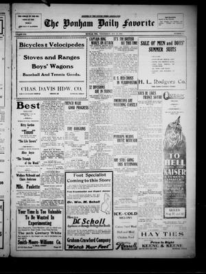The Bonham Daily Favorite (Bonham, Tex.), Vol. 21, No. 17, Ed. 1 Wednesday, August 21, 1918