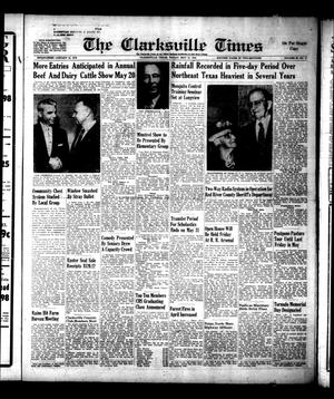 The Clarksville Times (Clarksville, Tex.), Vol. 82, No. 17, Ed. 1 Friday, May 14, 1954