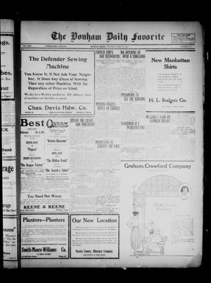 The Bonham Daily Favorite (Bonham, Tex.), Vol. 22, No. 171, Ed. 1 Thursday, February 19, 1920