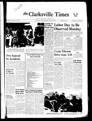The Clarksville Times (Clarksville, Tex.), Vol. 102, No. 31, Ed. 1 Thursday, August 29, 1974