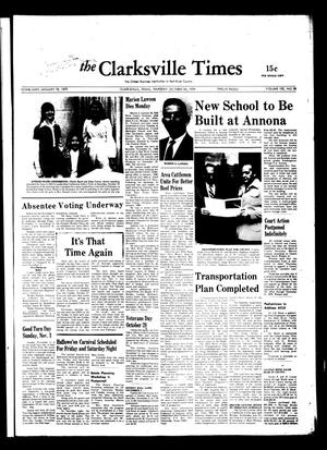The Clarksville Times (Clarksville, Tex.), Vol. 102, No. 38, Ed. 1 Thursday, October 24, 1974